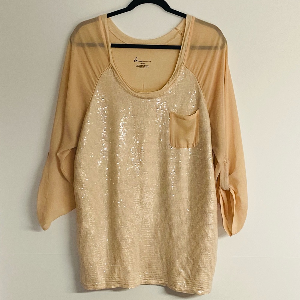 Lane Bryant Shimmery Blouse